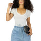 Player Mujer Texturizada Casual Stretch Blusa Dama Top