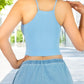 Pack de 3 Tops de Mujer Deportivo o Casual Blusas Croptop básicos Dama Tirantes Camiseta Corta Dama Stretch