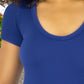 MALABIS Player Mujer Texturizada Casual Stretch Blusa Dama Top