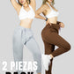 Set De Dos Pants De Mujer Pantalones Anchos Casual O Elgante Pans Stretch