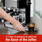 Cafetera Espresso y Cappuccino, 4 Tazas, 3.5 Bares de Presión, Potencia de 800 W.