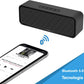 Revisión del soporte de sonido estéreo Bluetooth SOYTO en color negro para una experiencia musical detallada.