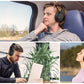 HTC Audifonos Inalambricos Diadema Audífonos Bluetooth 5.3 Auriculares inalámbricos Over-Ear On-Ear Headphones (Negro)