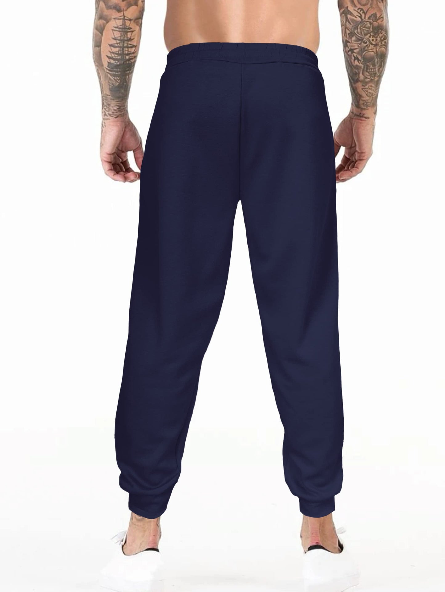 Generic Jogger Pants Paquete 2 Piezas Pans para Hombre Ropa para Gym Pantalones Deportivos con Bolsas y Cordón Ajustable Ejercicio o Casual