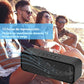 Revisión del soporte de sonido estéreo Bluetooth SOYTO en color negro para una experiencia musical detallada.
