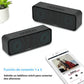 Revisión del soporte de sonido estéreo Bluetooth SOYTO en color negro para una experiencia musical detallada.