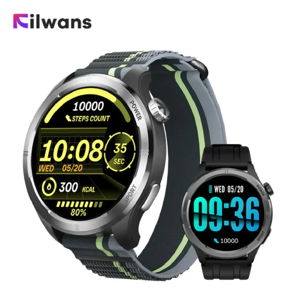 D_NQ_NP_2X_844142-MLM88029948760_072025-F-smartwatch-filwans-gtr-lite-negro-audifonos-g-tide-l22-negro