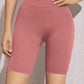 Short Dama Paquete de 2 Pantalones Cortos de Ciclista para Mujer Short Cintura Alta, Levantamiento de glúteos Bermuda Shorts (Negro/Coral)