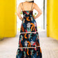Vestido Maxi Casual Mujer Largo Cómodo de Tirantes