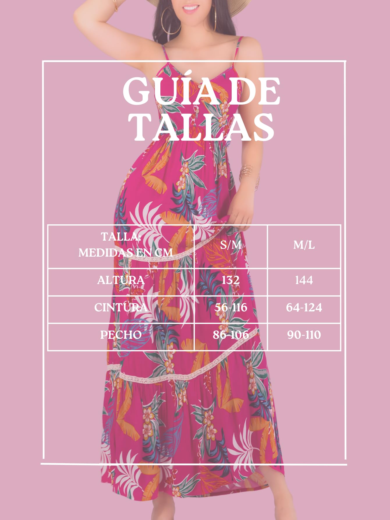 Vestido Maxi Casual Mujer Largo Cómodo de Tirantes