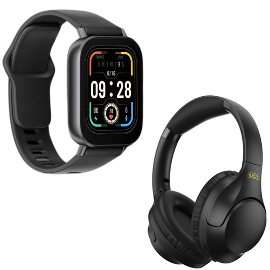 Smartwatch Xiaomi Redmi Watch 5 Active con Audífonos Diadema QCY H2 Pro