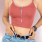 Tops Mujer Deportivo O Casual Blusa Croptop Tirantes