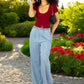 Set 2 Player Mujer Texturizada Casual Stretch Blusa Dama Top