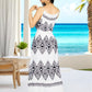 Vestido Largo Casual Mujer Maxi DRES Cómodo Estilo Moderno