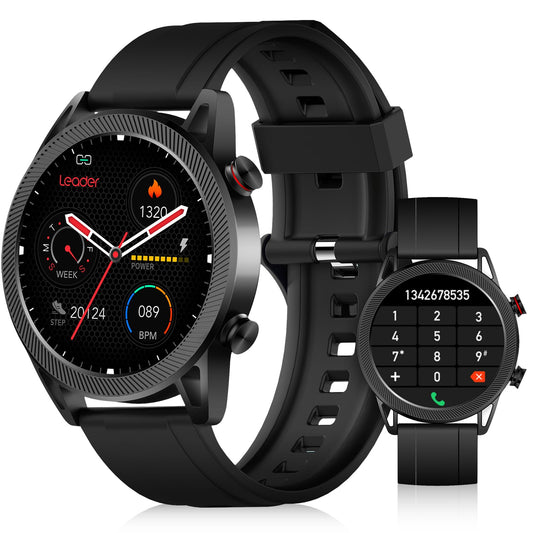Smartwatch Reloj Inteligente 1.39" con Llamada Bluetooth para Hombre y Mujer, Reloj Deportivo IP67 Impermeable, 19 Modos Deportivas Monitoreo de Sueño/Frecuencia Cardíaca/Oxígeno en Sangre