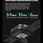 Smartwatch 2 EN 1  Reloj Inteligente con Auriculares, Reloj Inteligente Smartwatch, Monitor Pulser, Pantalla Táctil Completa Impermeable IP68, con Pulsómetro, Sueño, GPS (Correa de metal).