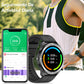 Reloj Inteligente Deportivo con Monitor de Frecuencia Cardíaca, Notificaciones, Música, Sueño y 24 Modos de Entrenamiento para Hombre y Mujer (Correa Negra y Azul)