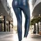 Leggings Faja Alta Grueso Leggins Reduce Abdomen Vientre Cintura Legins Mallon de Mujer Mallas Elegantes Malones de Talle Extra Alto
