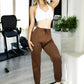 Set De Dos Pants De Mujer Pantalones Anchos Casual O Elgante Pans Stretch