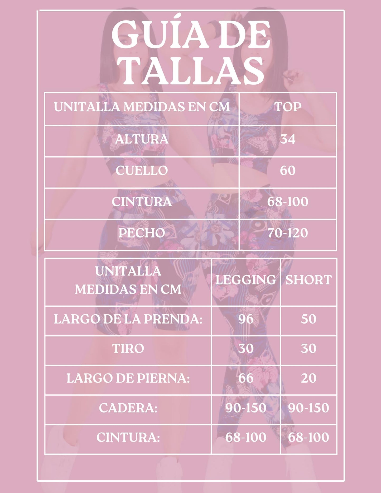 CONJUNTO DEPORTIVO DE MUJER DE 3 PIEZAS SHORT LEGGING Y TOP DE ESTAMPADOS (DISEÑO 2, Talla única)
