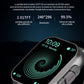 Smartwatch 2 EN 1  Reloj Inteligente con Auriculares, Reloj Inteligente Smartwatch, Monitor Pulser, Pantalla Táctil Completa Impermeable IP68, con Pulsómetro, Sueño, GPS (Correa de metal).