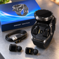 Smartwatch 2 en 1 con Audífonos Bluetooth Integrados