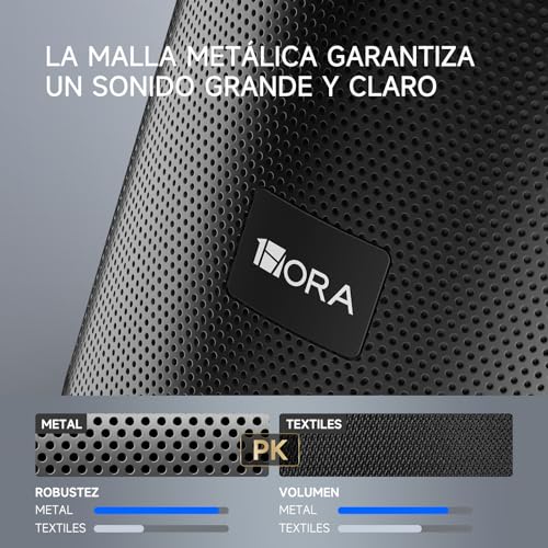1HORA BOC062 Bocina Subwoofer  y Xiaomi Redmi Watch 5 Active