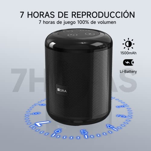 1HORA BOC062 Bocina Subwoofer  y Xiaomi Redmi Watch 5 Active