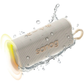 Bocina Portátil Sanag M15 Roja Bluetooth 5.4 con Luces RGB, 10W y Resistente al Agua