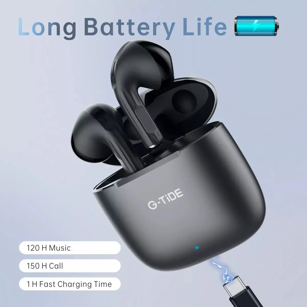 Audífonos Inalámbricos Bluetooth H11, Manos Libres Color Negro