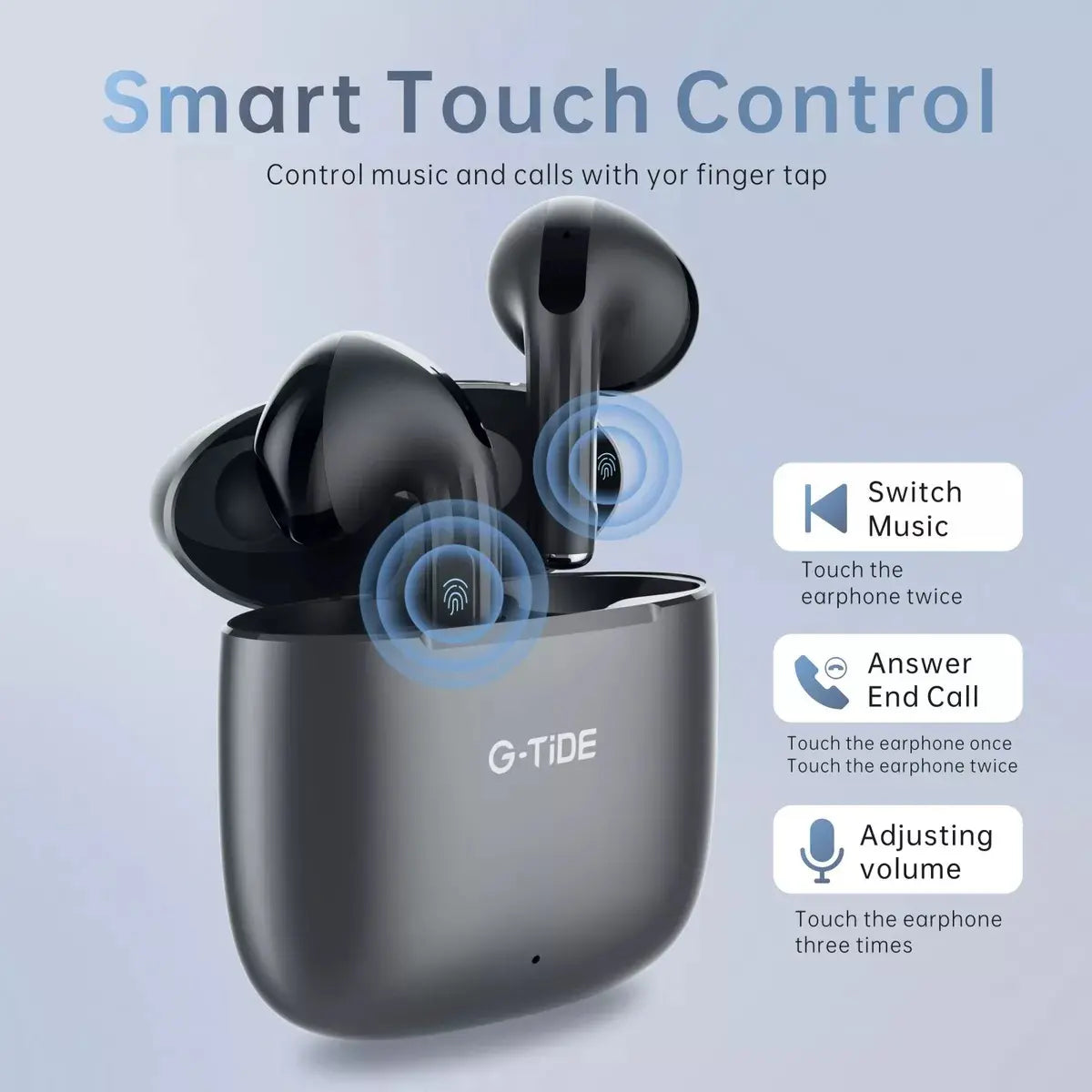 Audífonos Inalámbricos Bluetooth H11, Manos Libres Color Negro