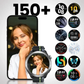1HORA BOC062 Bocina Subwoofer y Smartwatch Filwans Gtr Lite (negro)