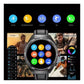 SmartWatch Gtide Series R9 Edge Inteligente Con Audífonos (Plateado) – Tecnología 2 en 1