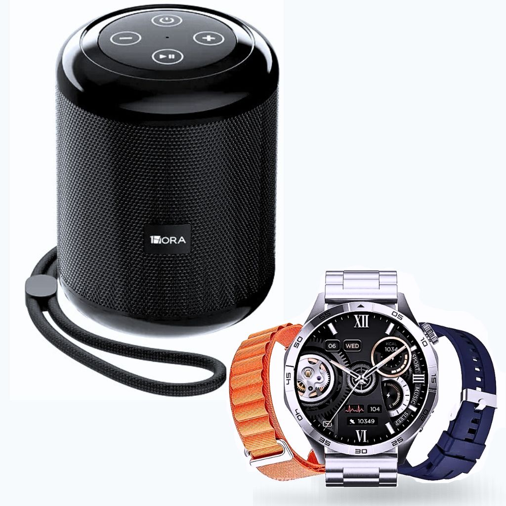 1HORA BOC062 Bocina Subwoofer y Smartwatch G-Tide Power