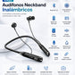 G-Tide EG22 Audífonos Neckband inalámbricos, micrófono, pantalla digital