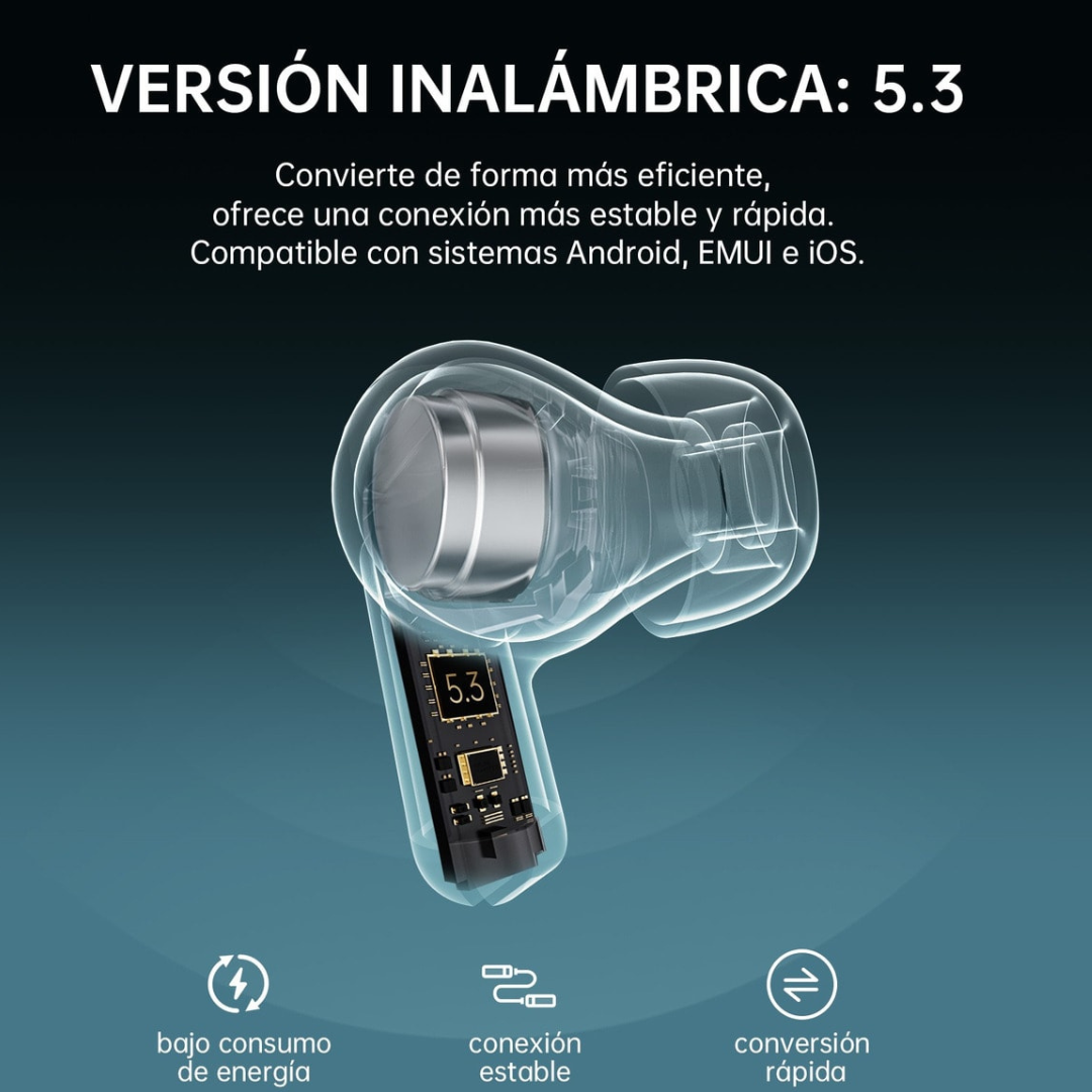 Smartwatch Filwans GTS Mini + Audífonos Inalámbricos G-TIDE L42 Doble Conectividad y Sonido Premium