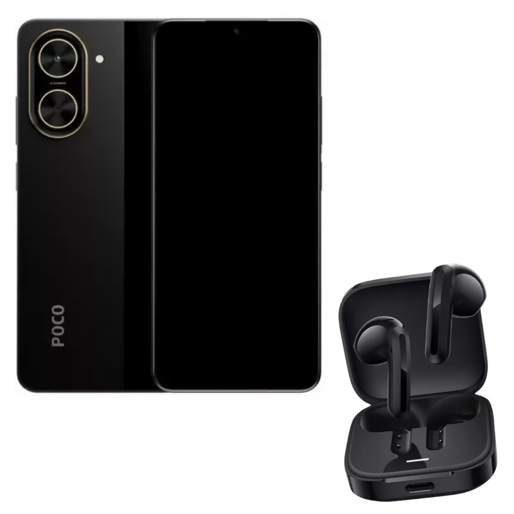 Xiaomi Poco C71 128gb Rom/4gb Ram + Buds 6 Active