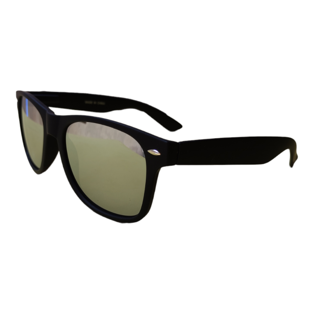 Lentes de sol unisex, tipo espejo.