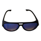 Lentes estilo cristal tornasol, con rendijas.