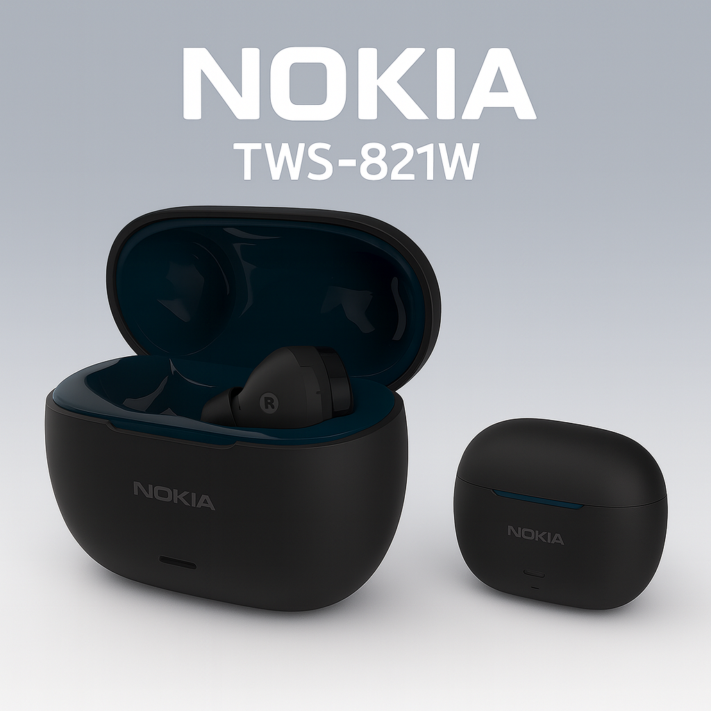 Audífonos Nokia Clarity TWS-821W – Sonido Potente, Diseño Premium