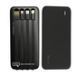 Power bank 10000Mha G-tide p1 con cables de carga multiples.Negro