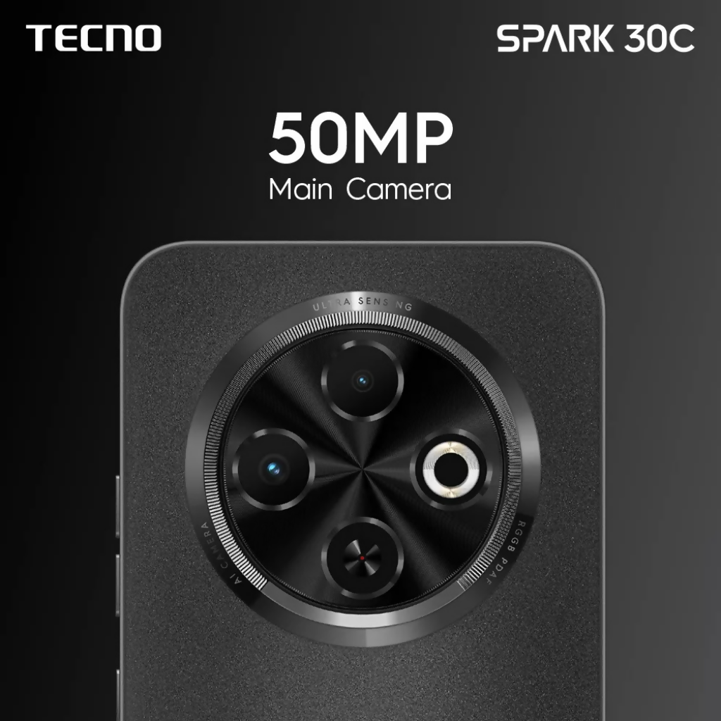 Celular Tecno Spark 30C Dual Sim 256gb 8Gb Ram Negro +Audífonos G tide l21 + Smartwatch Filwans gts mini azul.
