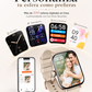 Smartwatch con Llamadas Bluetooth, Pantalla HD 1.75”  FM13 , Asistente de Voz y Modos Deportivos