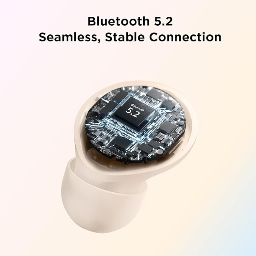 Audífonos Bluetooth 1More Color Buds 2 Cancelación Ruido.18h.Dorados