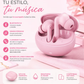 Combo Smartwatch Futurem FM13 + Audífonos g-tide L42 Bluetooth Ultra Compactos Rosa