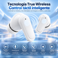 Audífonos Bluetooth G-TIDE Colorbeats  ANC + ENC, Pantalla LED y 50 Horas