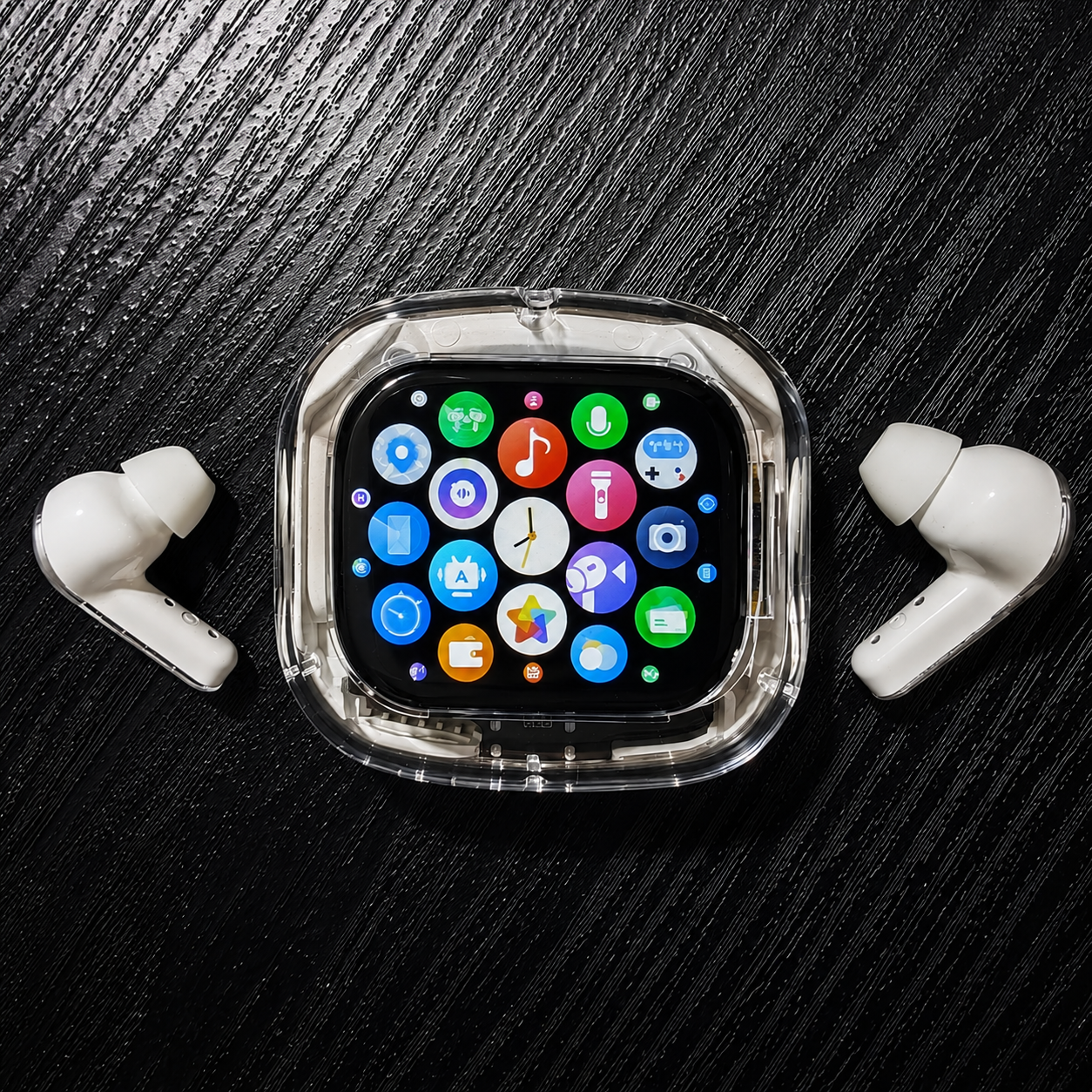 SmartBuds AI con Pantalla Táctil, Traducción Inteligente y Audio Hi-Resolution