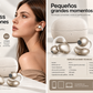 Audífonos Bluetooth TWS CX-11 Earhook ENC USB-C Dorados