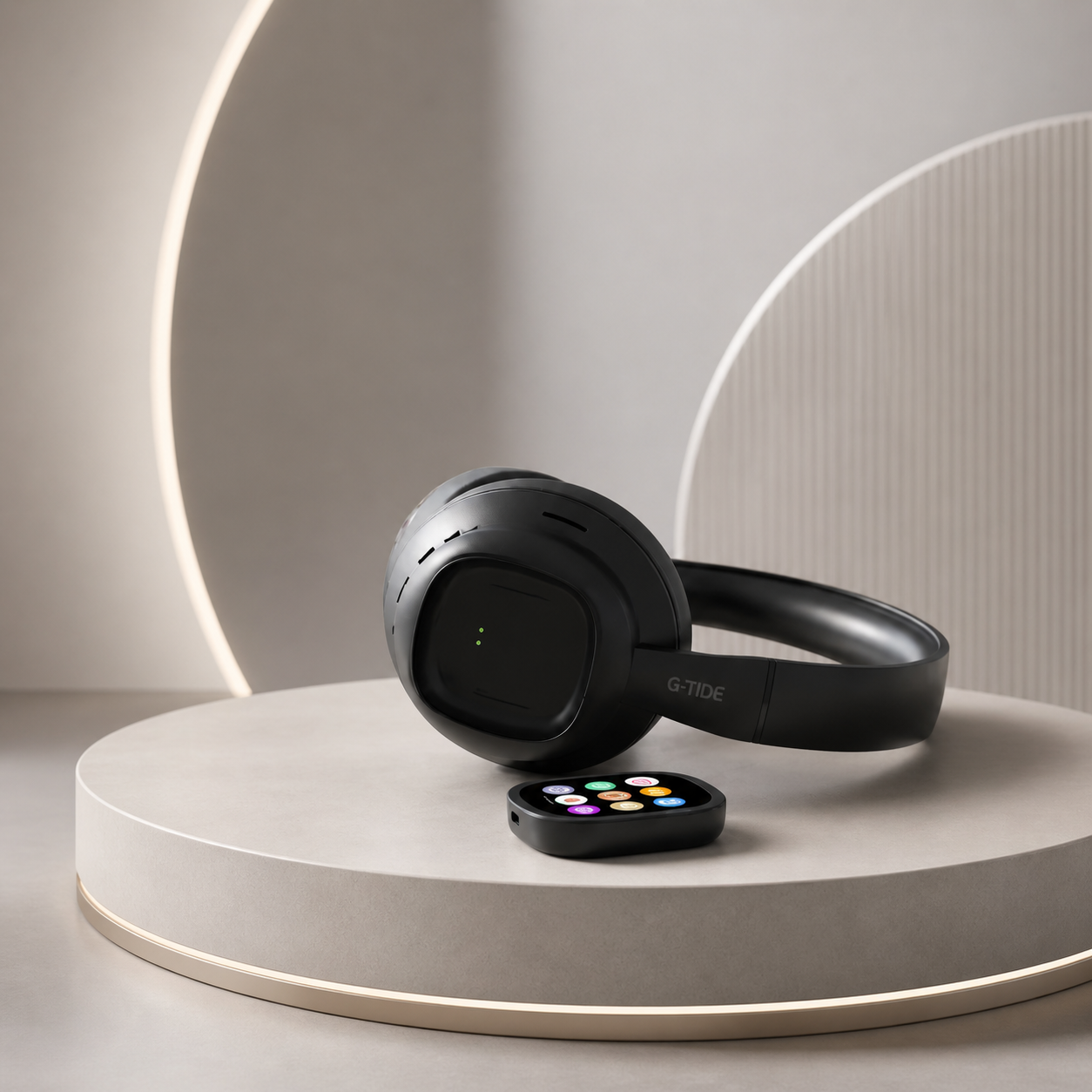 Audífonos G-Tide Future Loop con Traducción en Tiempo Real, Pantalla Táctil y Bluetooth 5.3