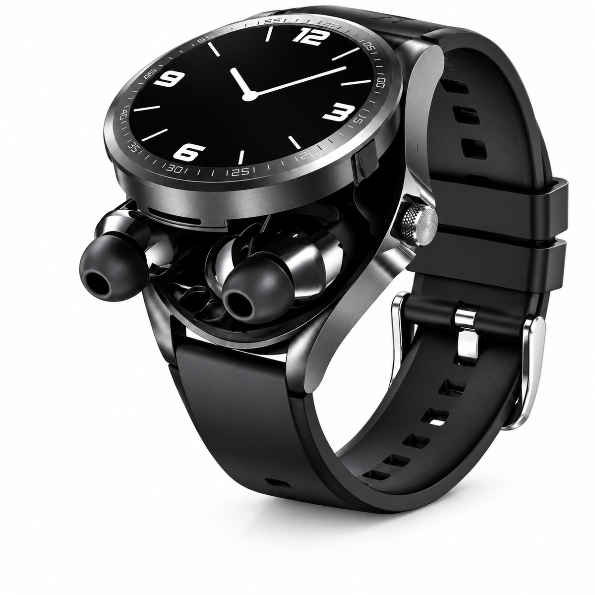 Smartwatch 2 en 1 con Audífonos Bluetooth Integrados